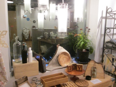 Second Nature Home Boutique features products that are environmentally friendly, locally made and/or recycled.
