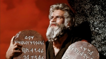 Charlton Heston is one of many actors who have portrayed Moses in movies.