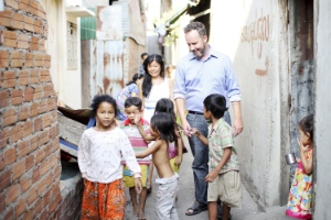 Craig Greenfield created Alongsiders to work with children in Cambodia and now other locations. as well.