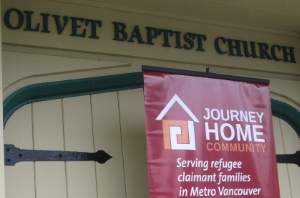 Journey Home held its 10th anniversary party at Olivet Baptist Church in New Westminster; the church has been very supportive.