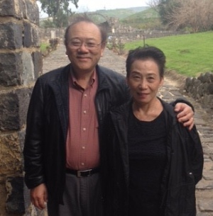 Ying Kai, with his wife Grace.