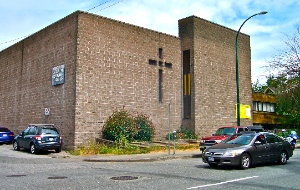 The old church building was torn down in January.