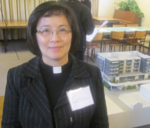 Pastor Dororhy Chu is glad to be able to help the community with more affordable housing.