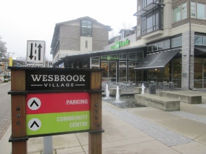 The site of Wesbrook Village, south of the UBC campus, was bush until recently.