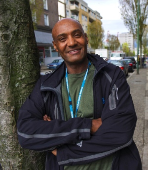 Jemal Damtawe has overcome a traumatic childhood and serious addictions; he now works at UGM.