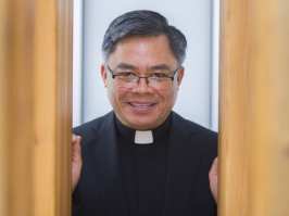 Bishop-elect Joseph Nguyen fled Vietnam as a young man.