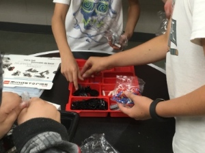 LEGO Mindstorms is providing a way for Youth Unlimited, HD Stafford Middle School and BCIT students to help pre-teens.
