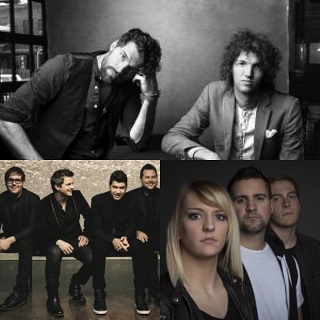 King and Country (top) *** **** and After All are among the bands that will be taking part in the Festival of Hope.