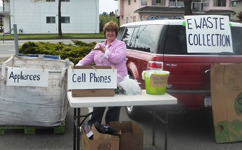Emmanuel Mennonite Church holds an annual e-waste recycling Sunday.